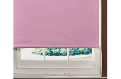 ColourMatch 2ft Blackout Roller Blind - Bubblegum Pink.